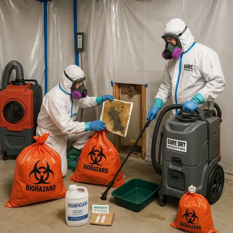 Contaminated Water Handling Protocols process in Garland, UT
