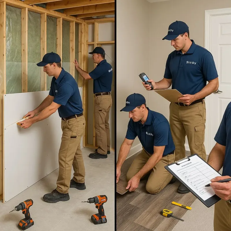 Repairs and Reconstruction process in Garland, UT